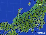 北陸地方のアメダス実況(日照時間)(2024年09月29日)