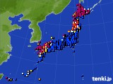 アメダス実況(日照時間)(2024年09月29日)