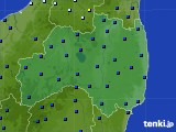 福島県のアメダス実況(日照時間)(2024年09月29日)