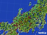 2024年09月30日の北陸地方のアメダス(日照時間)