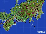 東海地方のアメダス実況(日照時間)(2024年10月02日)
