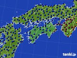 四国地方のアメダス実況(日照時間)(2024年10月02日)