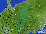 長野県のアメダス実況(降水量)(2024年10月03日)