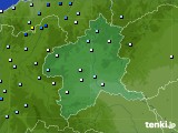 群馬県のアメダス実況(降水量)(2024年10月04日)