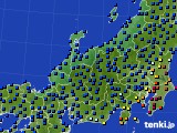 2024年10月04日の北陸地方のアメダス(日照時間)