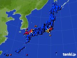 アメダス実況(日照時間)(2024年10月04日)