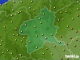 群馬県のアメダス実況(気温)(2024年10月04日)