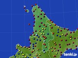 道北のアメダス実況(日照時間)(2024年10月06日)