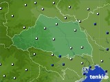 埼玉県のアメダス実況(風向・風速)(2024年10月07日)