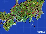 東海地方のアメダス実況(日照時間)(2024年10月11日)