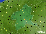 群馬県のアメダス実況(気温)(2024年10月16日)