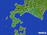 道南のアメダス実況(風向・風速)(2024年10月21日)