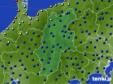 長野県のアメダス実況(日照時間)(2024年10月26日)