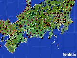 2024年10月30日の東海地方のアメダス(日照時間)