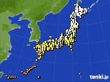 アメダス実況(気温)(2024年10月30日)