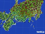 東海地方のアメダス実況(日照時間)(2024年10月31日)
