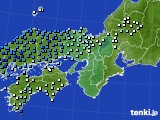 2024年11月01日の近畿地方のアメダス(降水量)