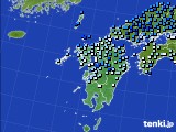 2024年11月01日の九州地方のアメダス(降水量)