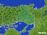 2024年11月01日の兵庫県のアメダス(降水量)