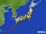 アメダス実況(気温)(2024年11月01日)