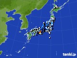 アメダス実況(降水量)(2024年11月02日)