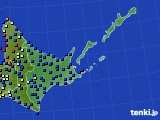 道東のアメダス実況(日照時間)(2024年11月02日)