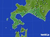 道南のアメダス実況(降水量)(2024年11月04日)