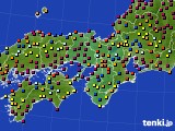 近畿地方のアメダス実況(日照時間)(2024年11月04日)