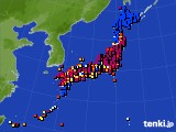 アメダス実況(日照時間)(2024年11月04日)