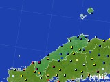 島根県のアメダス実況(日照時間)(2024年11月05日)