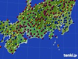 東海地方のアメダス実況(日照時間)(2024年11月06日)