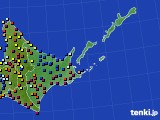 道東のアメダス実況(日照時間)(2024年11月06日)