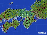 近畿地方のアメダス実況(日照時間)(2024年11月07日)