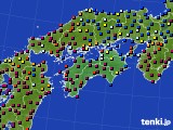 2024年11月07日の四国地方のアメダス(日照時間)