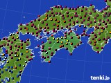 2024年11月08日の四国地方のアメダス(日照時間)