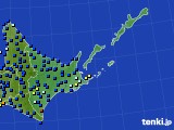 道東のアメダス実況(日照時間)(2024年11月08日)