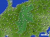 長野県のアメダス実況(気温)(2024年11月08日)