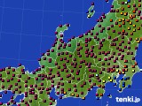 北陸地方のアメダス実況(日照時間)(2024年11月09日)