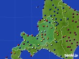 道央のアメダス実況(日照時間)(2024年11月10日)