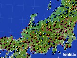 北陸地方のアメダス実況(日照時間)(2024年11月12日)