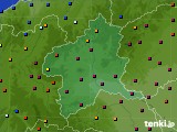 群馬県のアメダス実況(日照時間)(2024年11月12日)