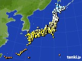 アメダス実況(気温)(2024年11月12日)