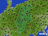 長野県のアメダス実況(日照時間)(2024年11月13日)