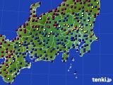 関東・甲信地方のアメダス実況(日照時間)(2024年11月14日)