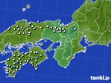 近畿地方のアメダス実況(降水量)(2024年11月15日)