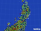 東北地方のアメダス実況(日照時間)(2024年11月15日)