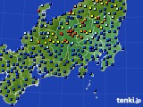 関東・甲信地方のアメダス実況(日照時間)(2024年11月15日)