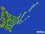 道東のアメダス実況(日照時間)(2024年11月15日)