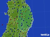 岩手県のアメダス実況(日照時間)(2024年11月15日)