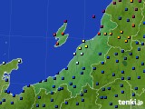 新潟県のアメダス実況(日照時間)(2024年11月16日)